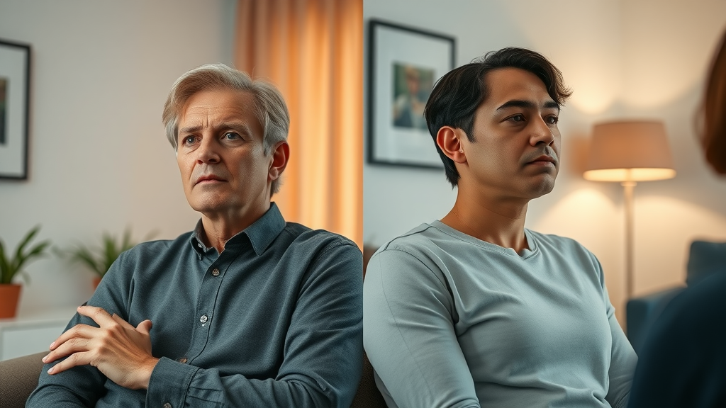 Side-by-side comparison of NLP and hypnosis therapy styles - key difference between hypnosis and NLP